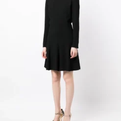 Celine Femme Céline Robe Courte évasée à Manches Longues (années 1990-2000) 9 Celine Femme Céline Robe Courte évasée à Manches Longues (années 1990-2000) -Promos Féerie Jupe Boutique 20554606 50608132 1000