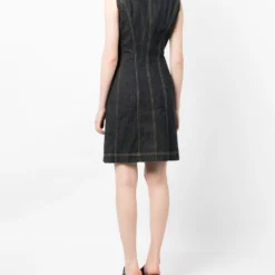 Femme CHANEL Robe En Jean 1997 à Boutons Logo 10 Femme CHANEL Robe En Jean 1997 à Boutons Logo -Promos Féerie Jupe Boutique 20555857 50576649 1000