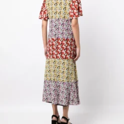 Femme Valentino Garavani Robe Mi-longue En Soie à Fleurs (années 2010) 10 Femme Valentino Garavani Robe Mi-longue En Soie à Fleurs (années 2010) -Promos Féerie Jupe Boutique 20666146 50693616 1000