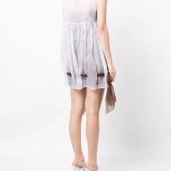 Femme Miu Miu Robe Courte à Superposition En Tulle 11 Femme Miu Miu Robe Courte à Superposition En Tulle -Promos Féerie Jupe Boutique 20809930 50789680 1000