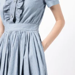 Femme Miu Miu Robe-chemise à Volants -Promos Féerie Jupe Boutique 20809946 50791188 1000