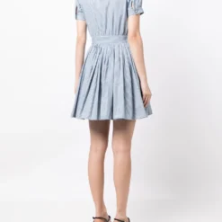 Femme Miu Miu Robe-chemise à Volants -Promos Féerie Jupe Boutique 20809946 50791196 1000