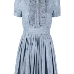 Femme Miu Miu Robe-chemise à Volants